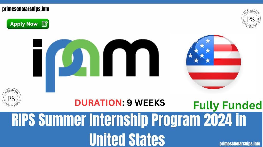 RIPS Summer Internship Program 2024 in United States