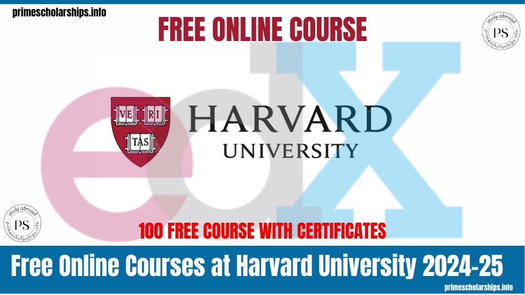 Free Online Courses at Harvard University 2024–25 with Certificates