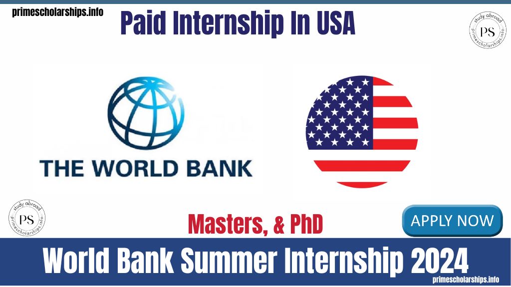 World Bank Summer Internship 2024